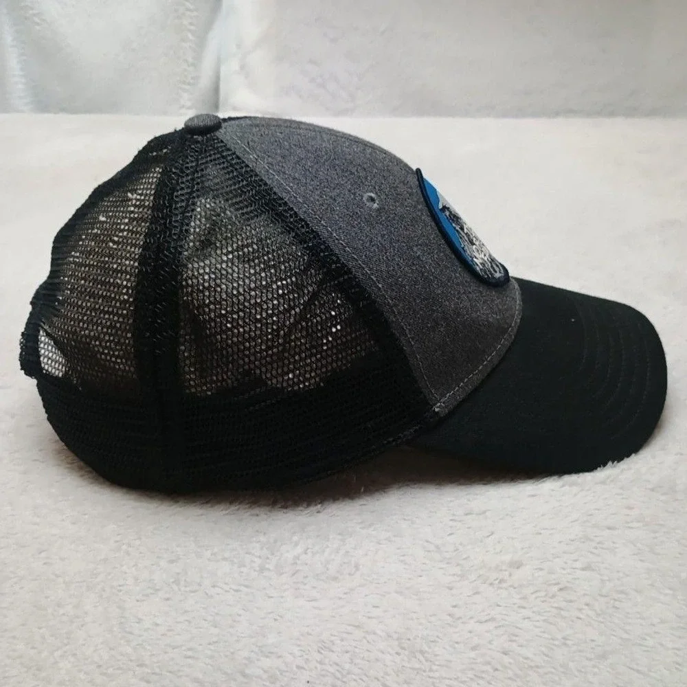 The North Face Hat Cap Trucker Mens Black Mesh Adjustable Outdoor Hiking Mudder